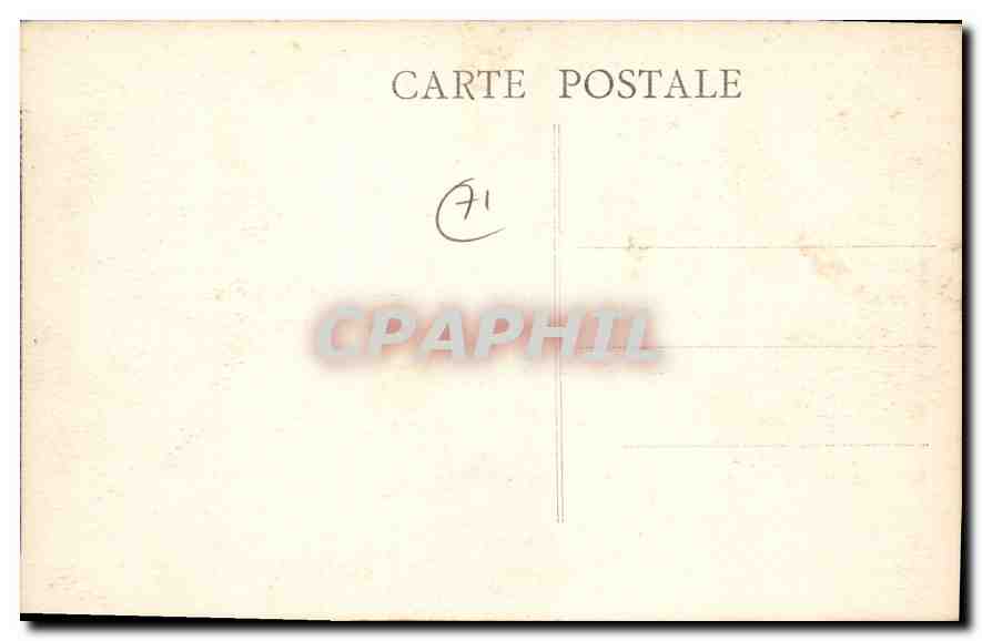 Environs de LA CLAYETTE (S. et L.) - OZOLLES - Le Château de RAMBUTEAU — Verso