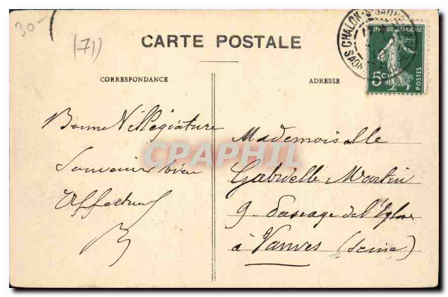 CPA St Desert Eglise fortifee da XIV on partie reconstruie en 1863 Mairie et Ecoles  — Rückseite