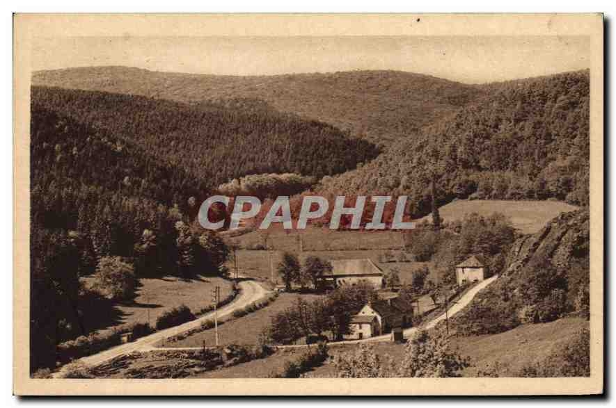 La Vallée de la Canche aux Viollots — En Morvan — Héliogravure d'Art Coquegniot et Truchot