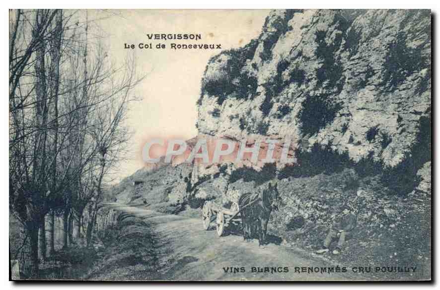 Vergisson — Le Col de Roneeaux — éditeur non visible