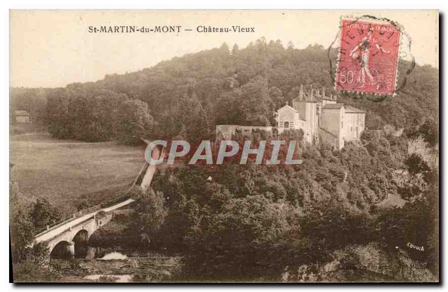 St-MARTIN-du-MONT — Château-Vieux — éditeur : Éd. Ribuot