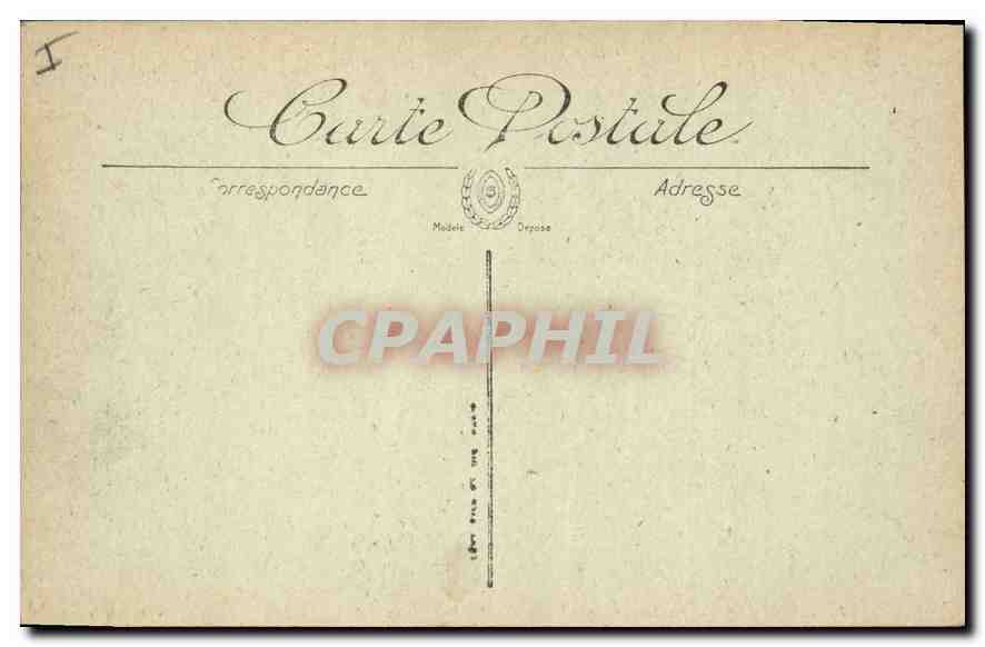 CPA Le Mans Le Jardin des Plantes Le Lac  — Rückseite