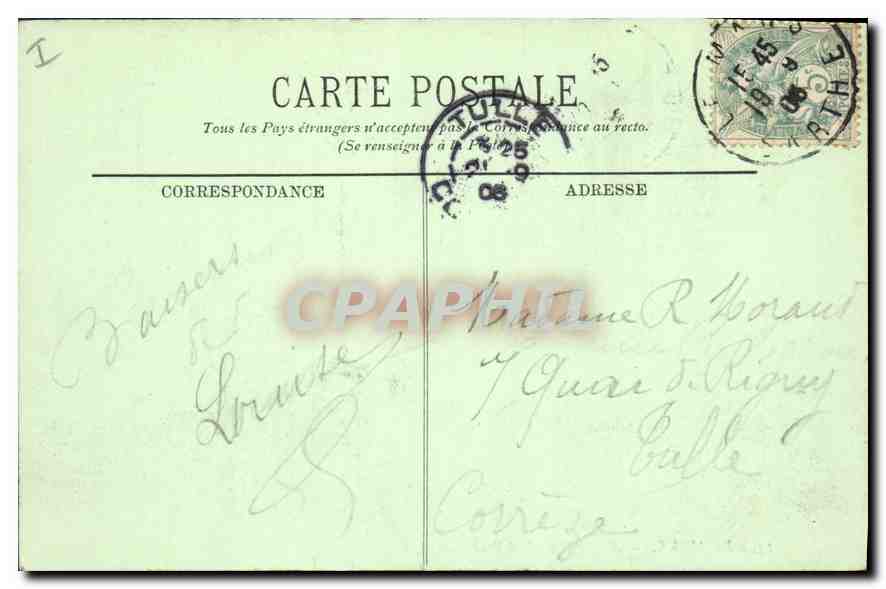 Le Mans — Abside de la Cathédrale — LL. n°32 — Rückseite
