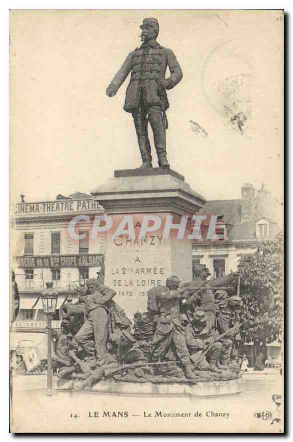 CPA Le Mans Le Monument de Chanzy 