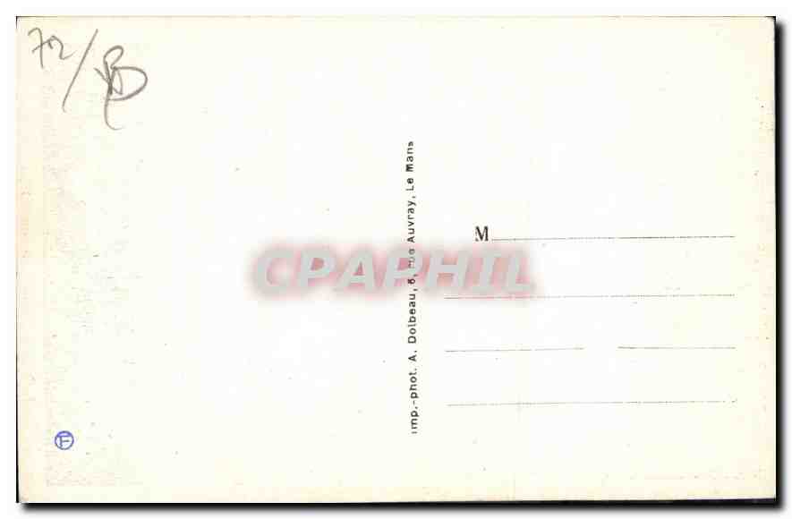 CPA Les Alpes Mancelles Saint Leonard des Bois Sarthe Un coin  — Verso
