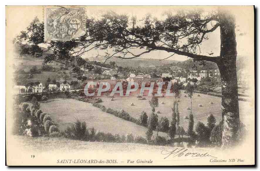 SAINT-LÉONARD-des-BOIS — Vista general — Alborédu