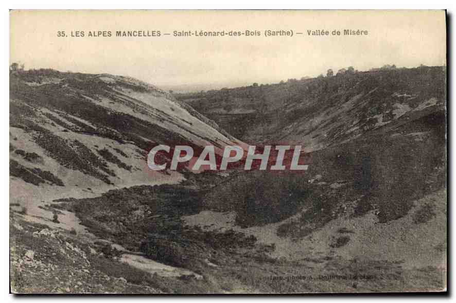 Le Alpi Mancelle — Saint-Léonard-des-Bois (Sarthe) — Vallee di Misère
