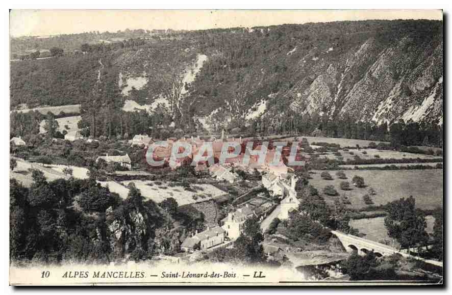 Saint-Léonard-des-Bois — Vue panoramique — LL