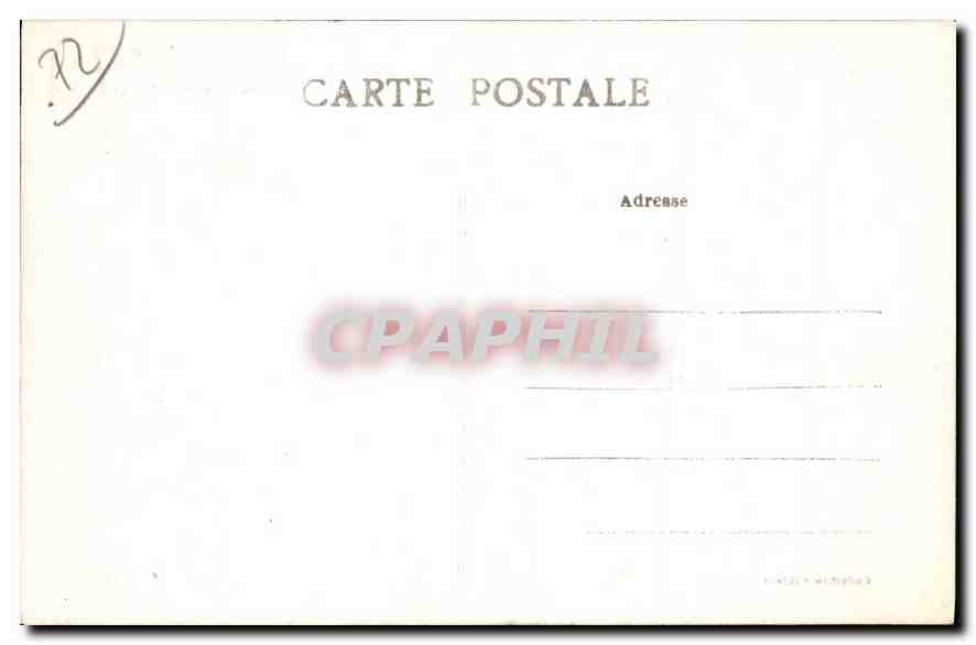 La Sarthe en la Forge Collet — Saint-Leonard-des-Bois — Colección Poucher — Reverso