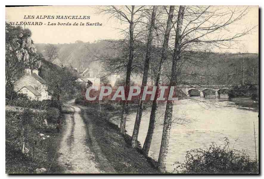 CPA Les Alpes Mancelles St Leonard de la Sarthe 