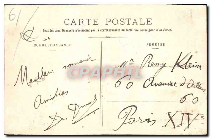 Alpes-Mancelles - St-LEONARD-des-BOIS - Las orillas de la Sarthe, cerca del Molino Nuevo — Reverso