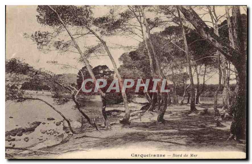 Carqueiranne — Bord de Mer — J. Doll, Phototypie, Toulon