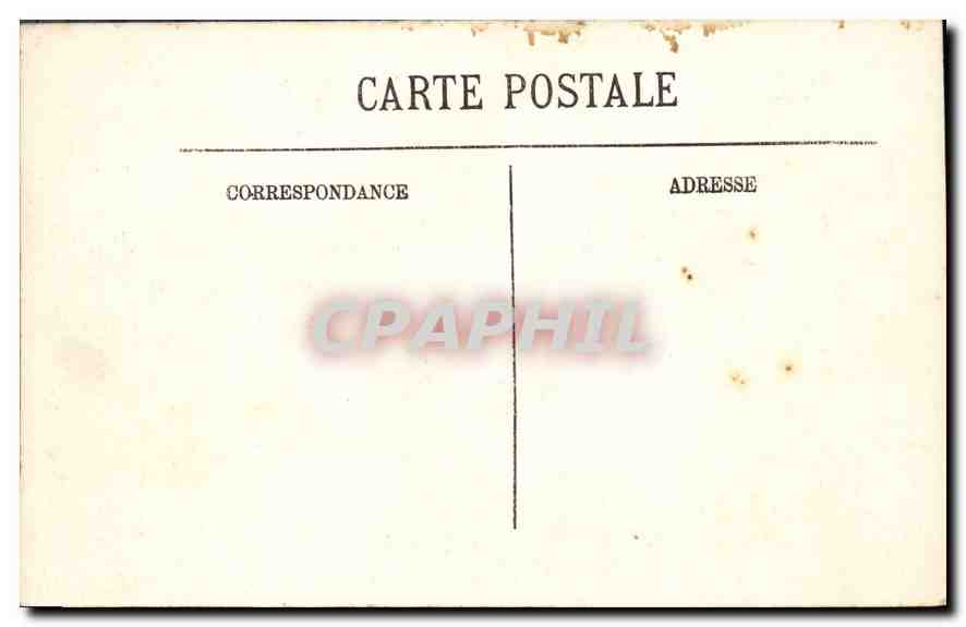 CPA Hyeres Le Jardin Alphonse Denis  — Rückseite