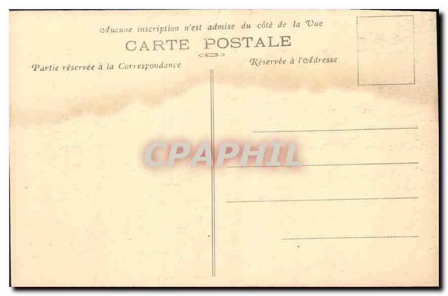 CPA Digne les Bains La Grande Fontaine  — Rückseite