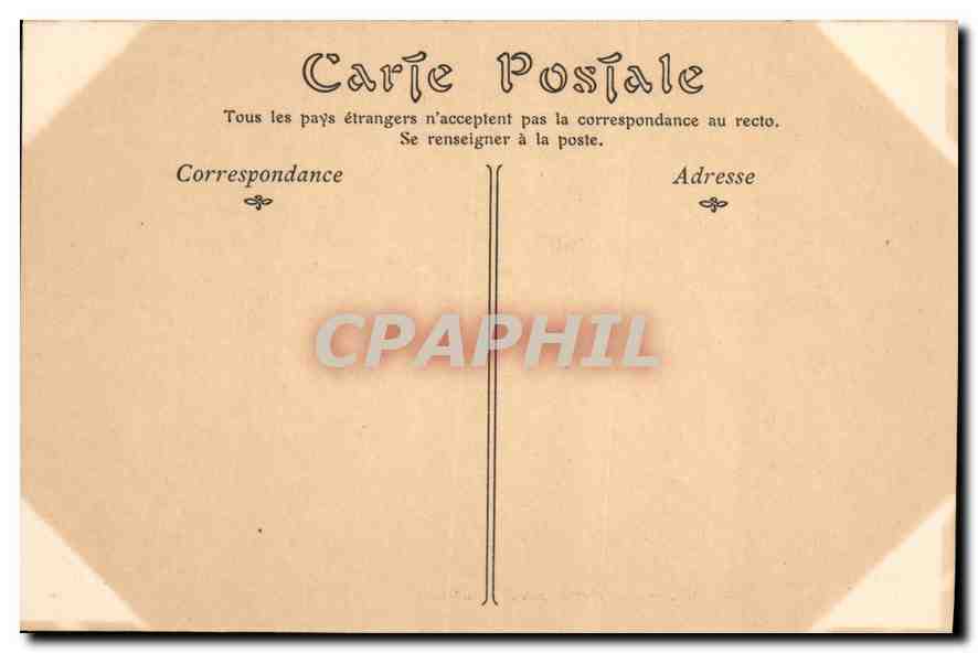 CPA Reims L'Archeveche la Salle des Rois  — Rückseite