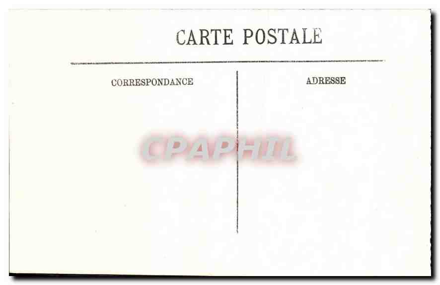 CPA Roc Amadour Autel de la Chapelle Saint Michel  — Rückseite