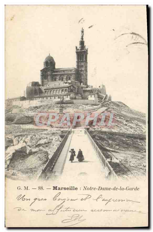 CPA Marseille Notre Dame de la Garde 