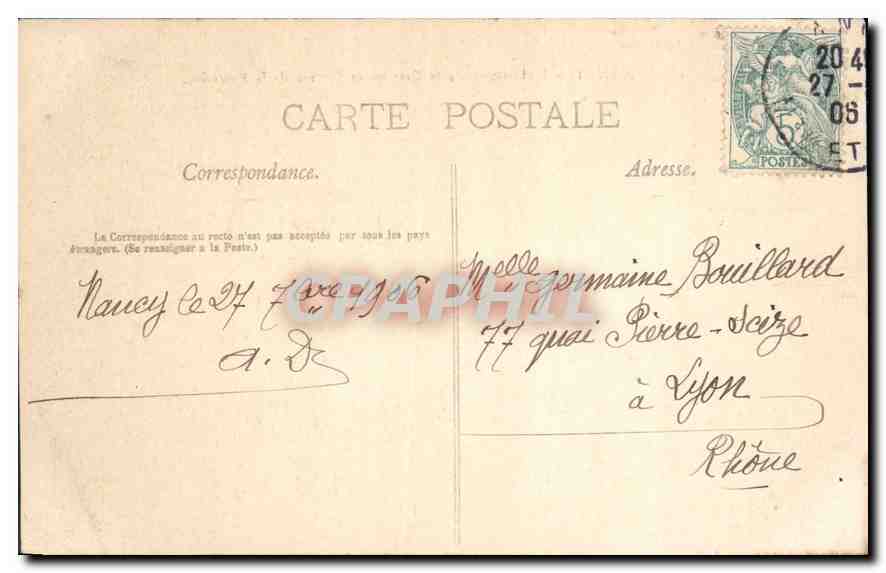 NANCY — L'Hémicycle de la Carrière et l'entrée de la Pépinière — La Lorraine Illustrée, n°13 — Reverso