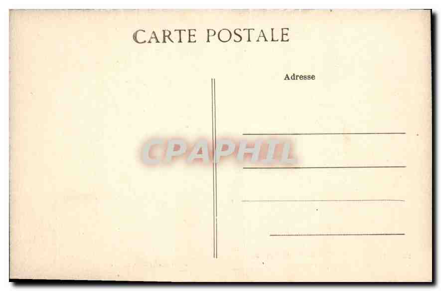 CPA Poitiers Hotel Fume Cour interieure  — Verso