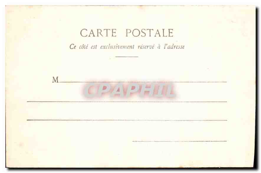 CPA Lyon Ile Barbre Bords de la Saone  — Verso