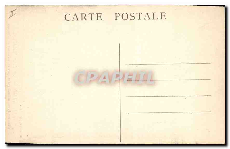 CPA Lyon La Tour Metallique  — Back