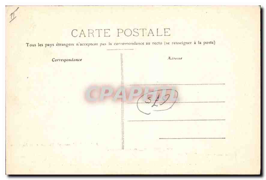 CPA Lyon Saint Pierre des Terreaux  — Verso