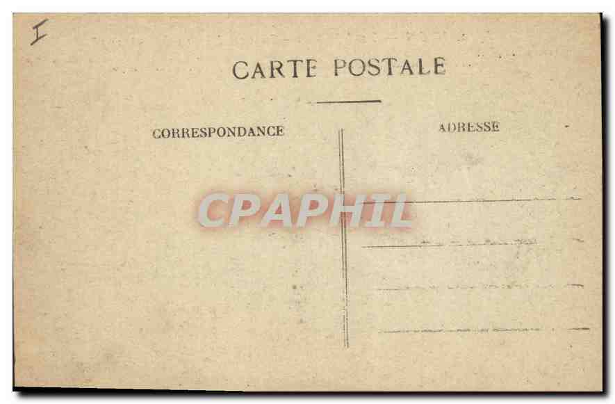 CPA Lyon Pont Wilson Inaugure le 14 Juillet 1918  — Verso