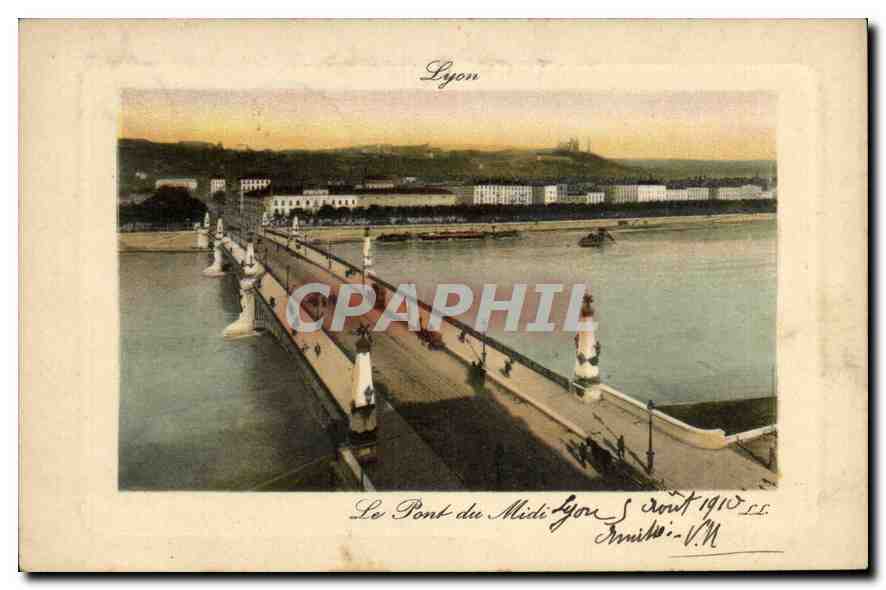 CPA Lyon Le Pont du Midi 