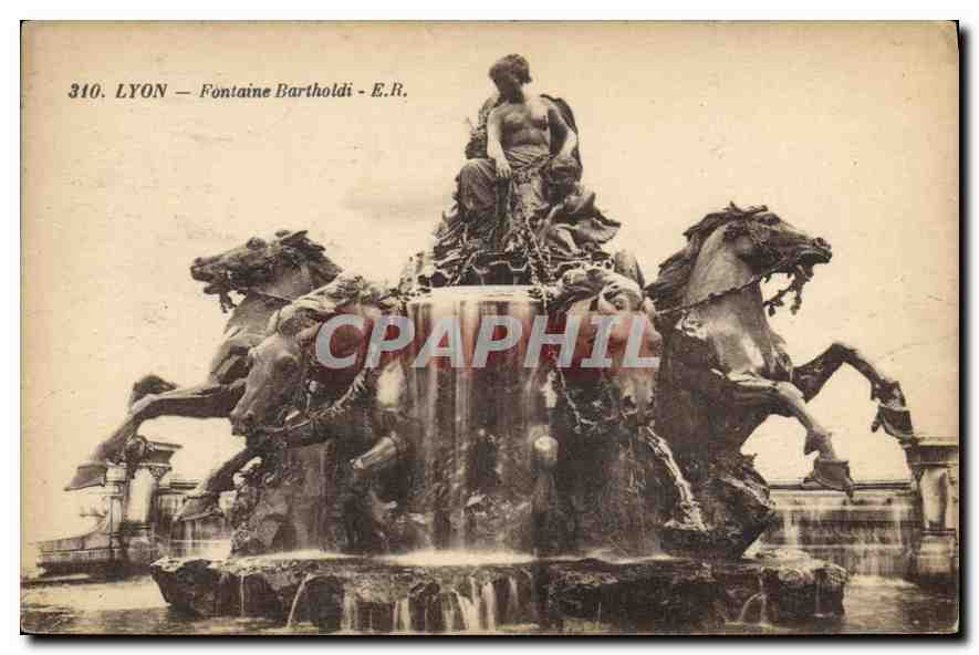 CPA Lyon Fontaine Bartholdi 