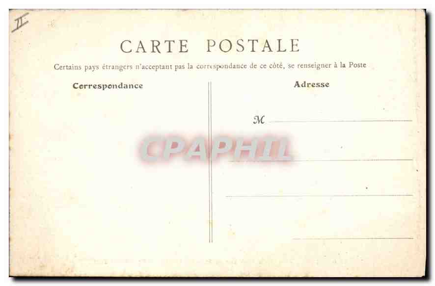 CPA Lyon Pont du Mid sur la Saone Coteau et Fort Sain Just  — Verso