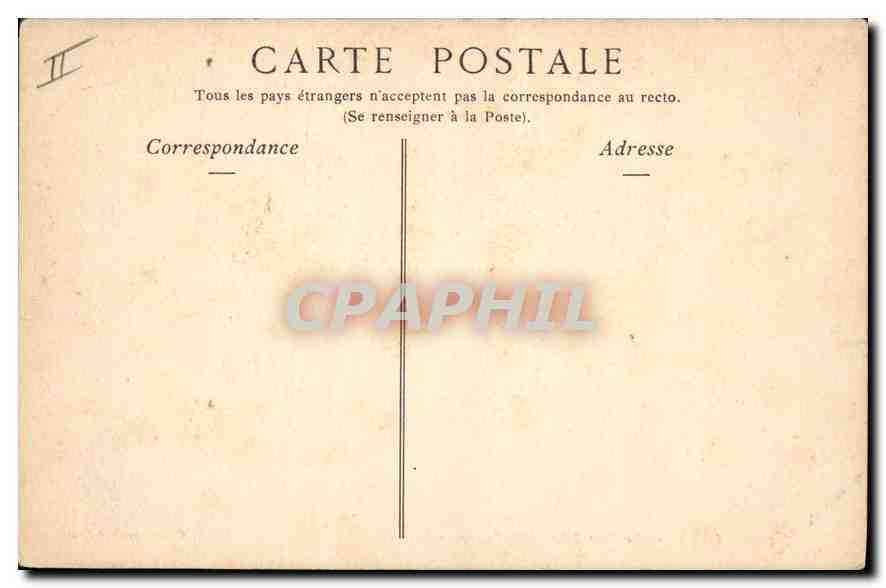 CPA Lyon Le Pont Tilsitt et le Coteau du Fourviere  — Verso