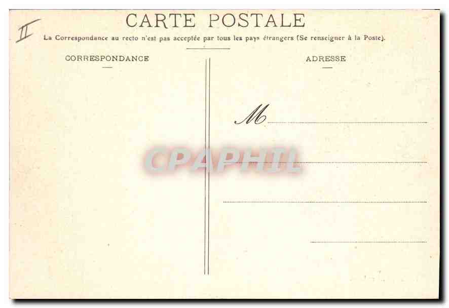 CPA Lyon Pont Tilsitt Archeveche et Fourvieres  — Rückseite