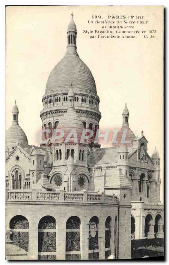 CPA Paris La Basilique du Sacre Coeur du Montmartre 