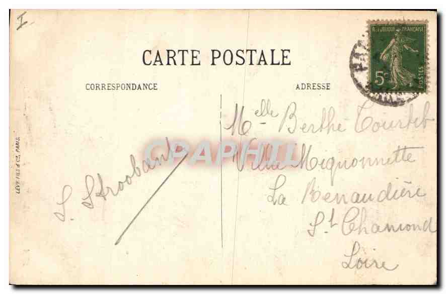 CPA Paris XVIII Le Sacre Coeur  — Rückseite