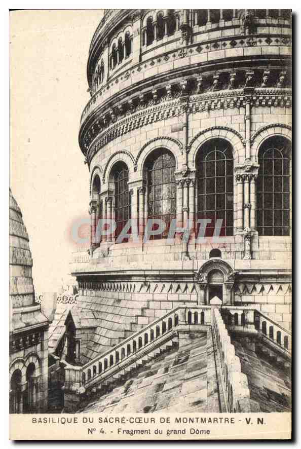 CPA Basilique du Sacre Coeur de Montmartre 