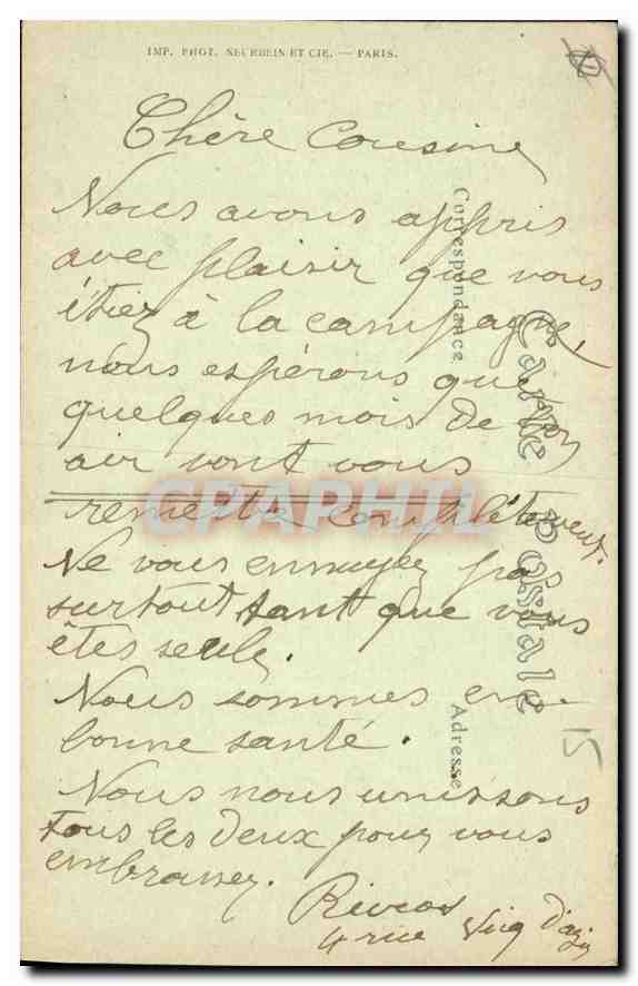 CPA Paris Le Funiculaire et le Sacre Coeur  — Rückseite