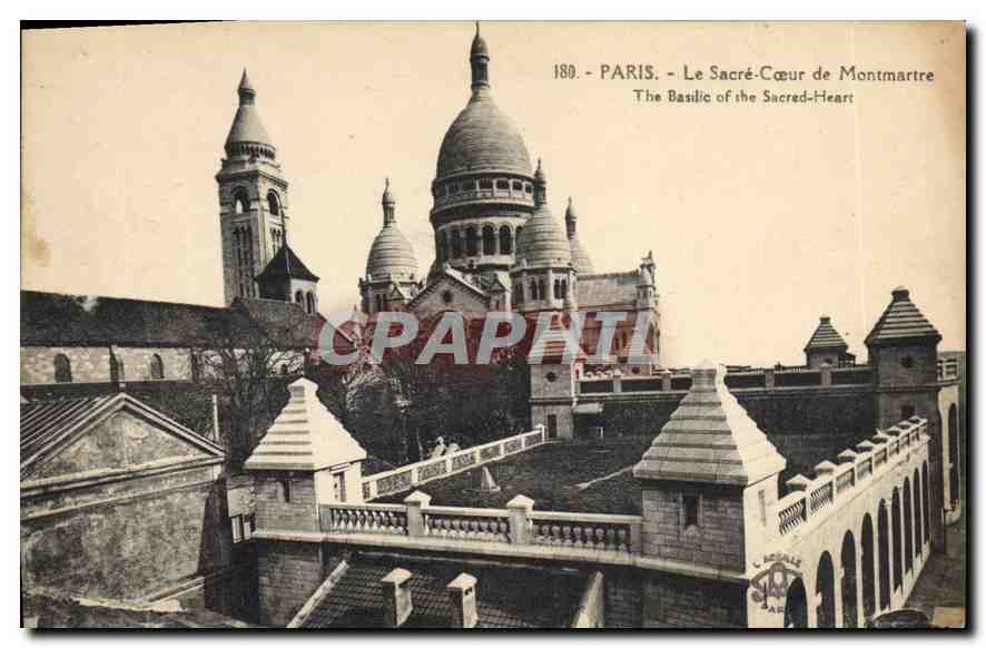 CPA Paris Le Sacre Coeur de Montmartre 