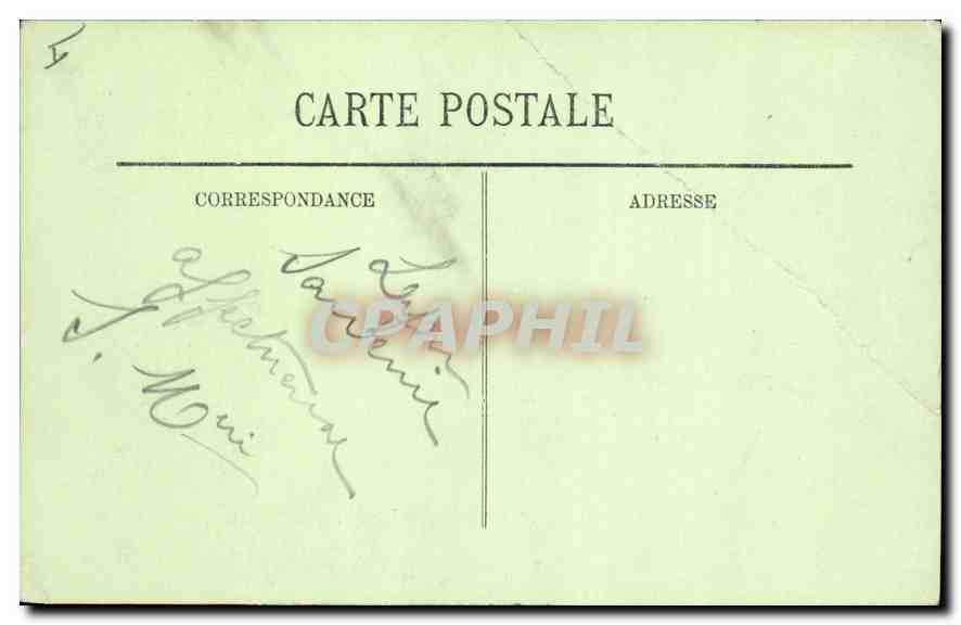 CPA Lyon Notre Dame de Fourviere  — Verso