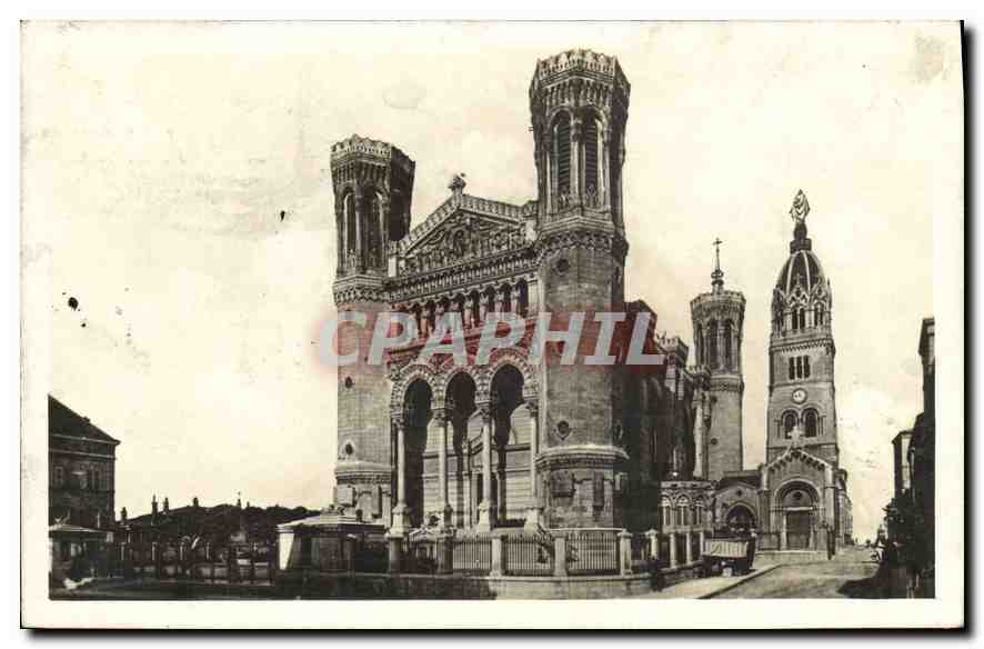 Lyon - Notre-Dame de Fourvière — éditeur CPAPHIL, n° 23