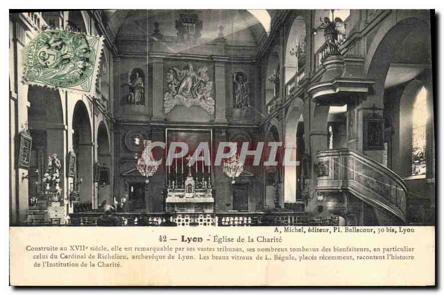 CPA Lyon Eglise de la Charite Construite au XVIII siecle 