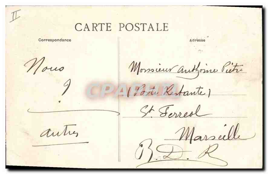 LYON — Pont Lafayette et Coteau de Fourvière — E. R. — Verso