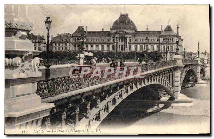 CPA Lyon Le Pont de l'Universite 