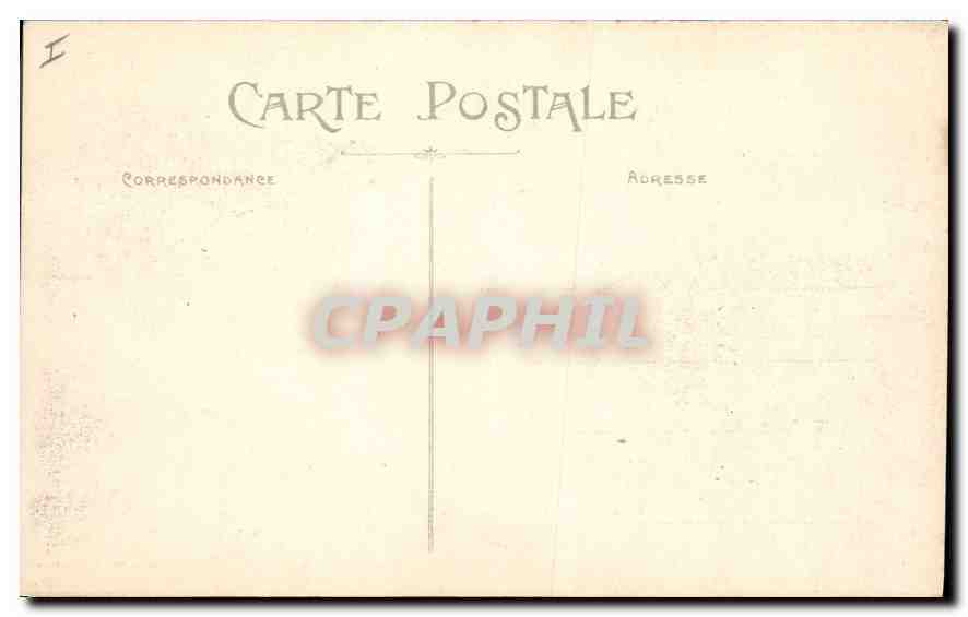 CPA Lyon Pont Lafayette et Coteau de Fourviere Tramway — Verso