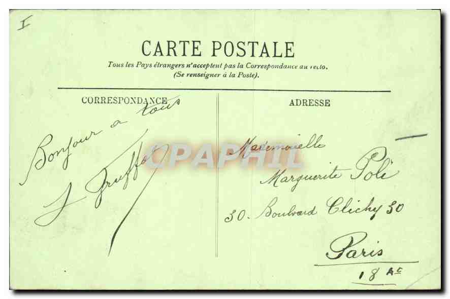 CPA Lyon Pont Lafayette  — Verso