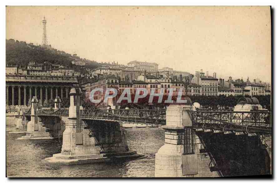 CPA Belle Jardiniere Rue du Poet Neue Paris Succursale Lyon Rue de la Republique 