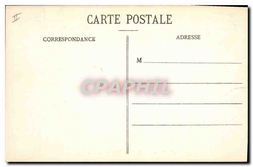 CPA Lyon Hotel de Ville Place des Terreaux  — Rückseite