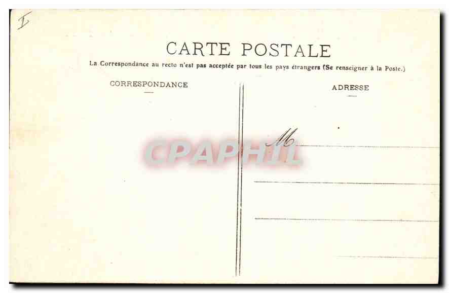 CPA Lyon L'Hotel de Ville et la Rue Puits Gaillot  — Rückseite