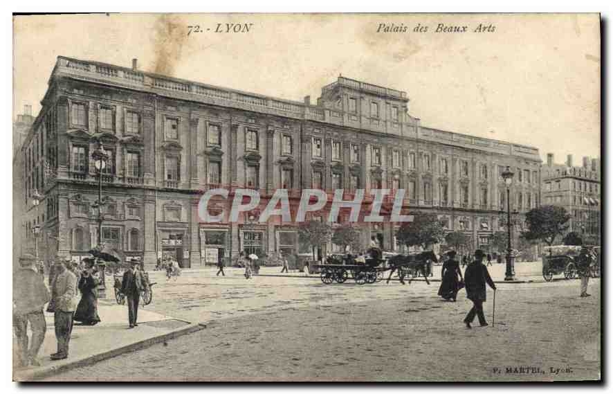 CPA Lyon Palais des Beaux Arts 
