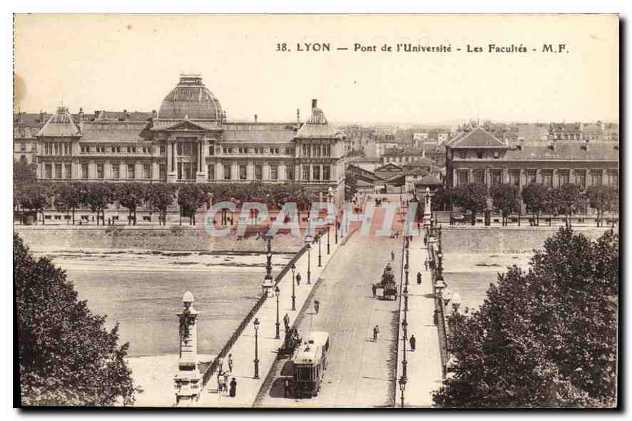 CPA Lyon Pont de l'Universite Les Facultes 