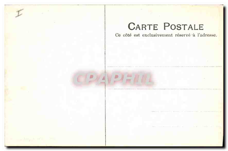CPA Lyon Coteau de Fourviere Pont de Tilsitt  — Rückseite